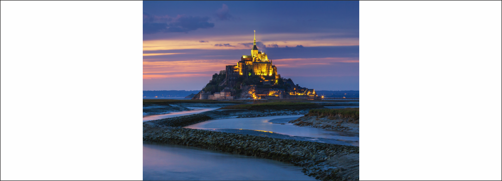 Déco Mont St Michel Fond Hotte